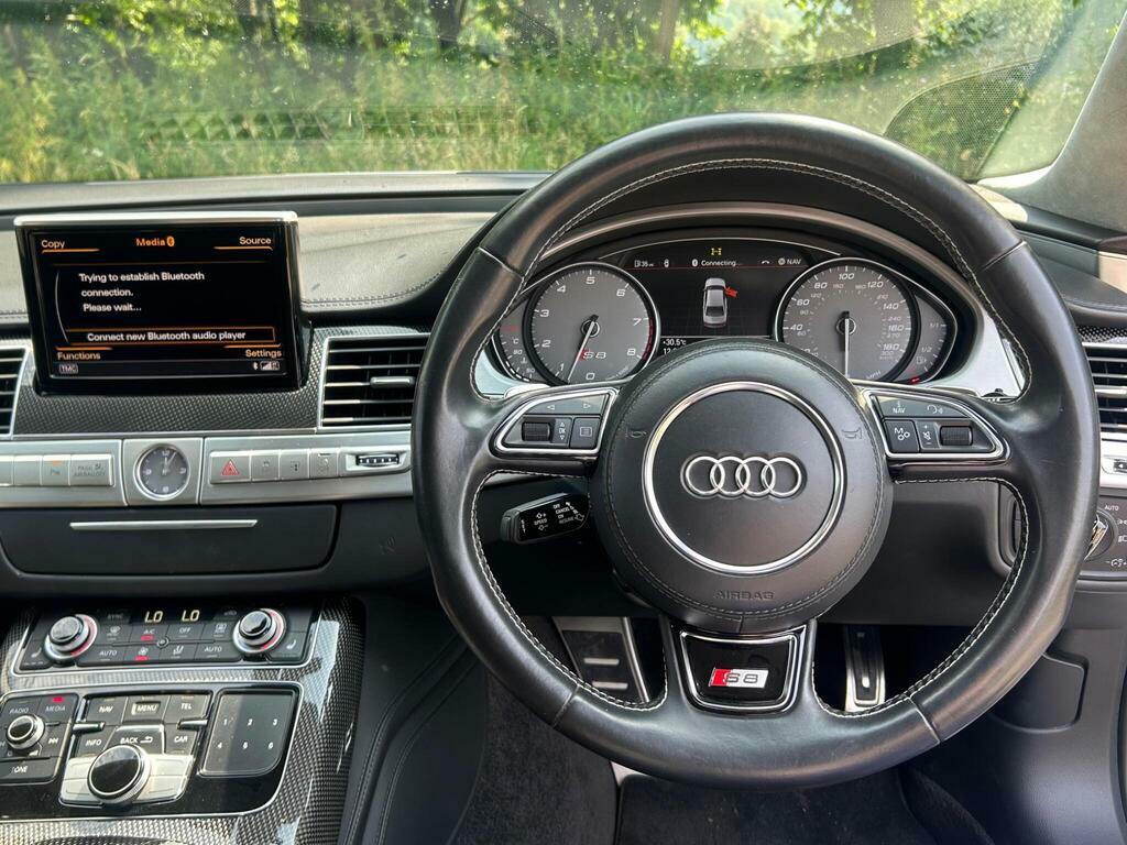 Audi S8 4.0 Tfsi V8 Tiptronic Quattro Euro 6 Ss Black #38