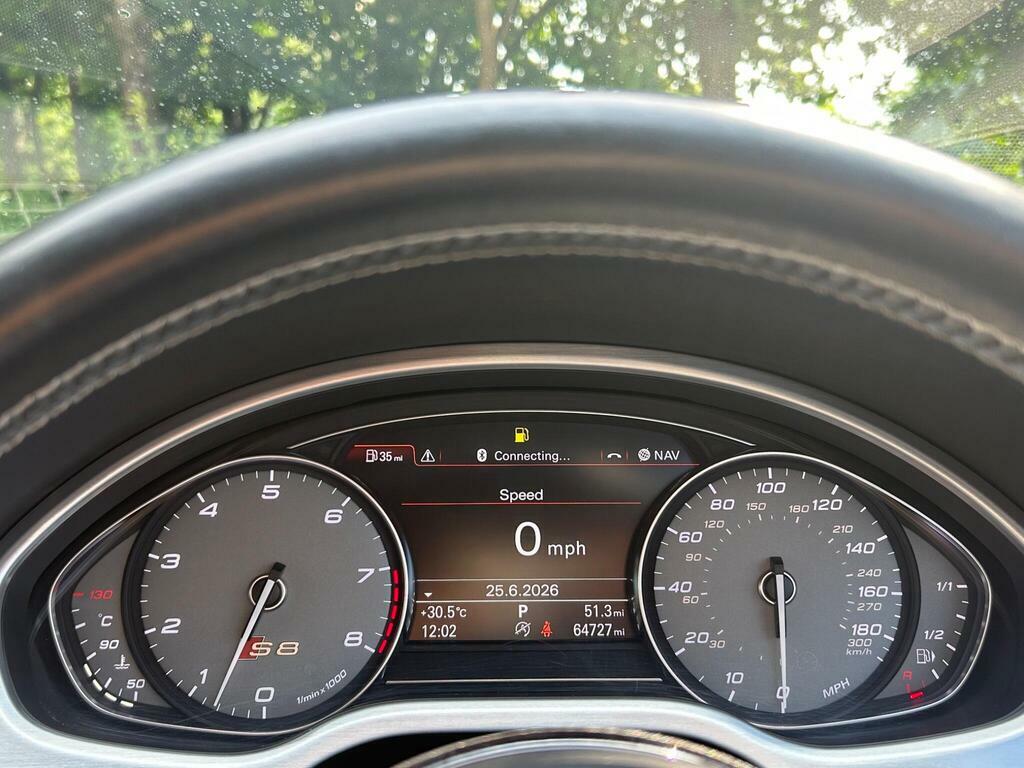 Audi S8 4.0 Tfsi V8 Tiptronic Quattro Euro 6 Ss Black #56