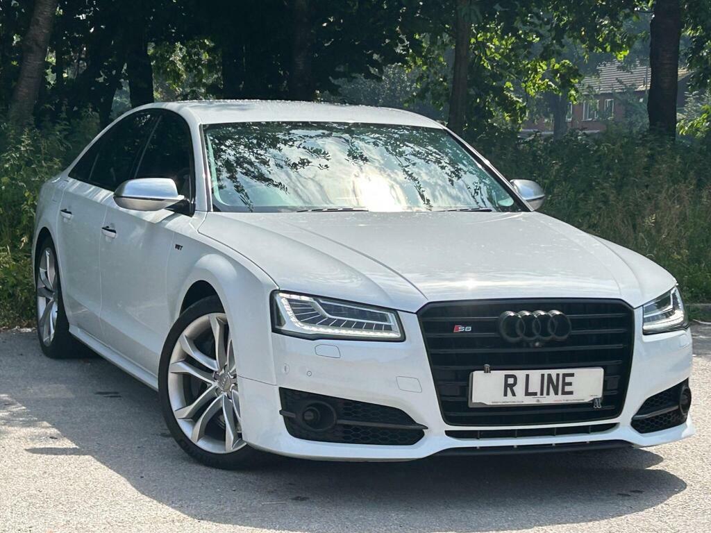 Audi S8 4.0 Tfsi V8 Saloon White #2