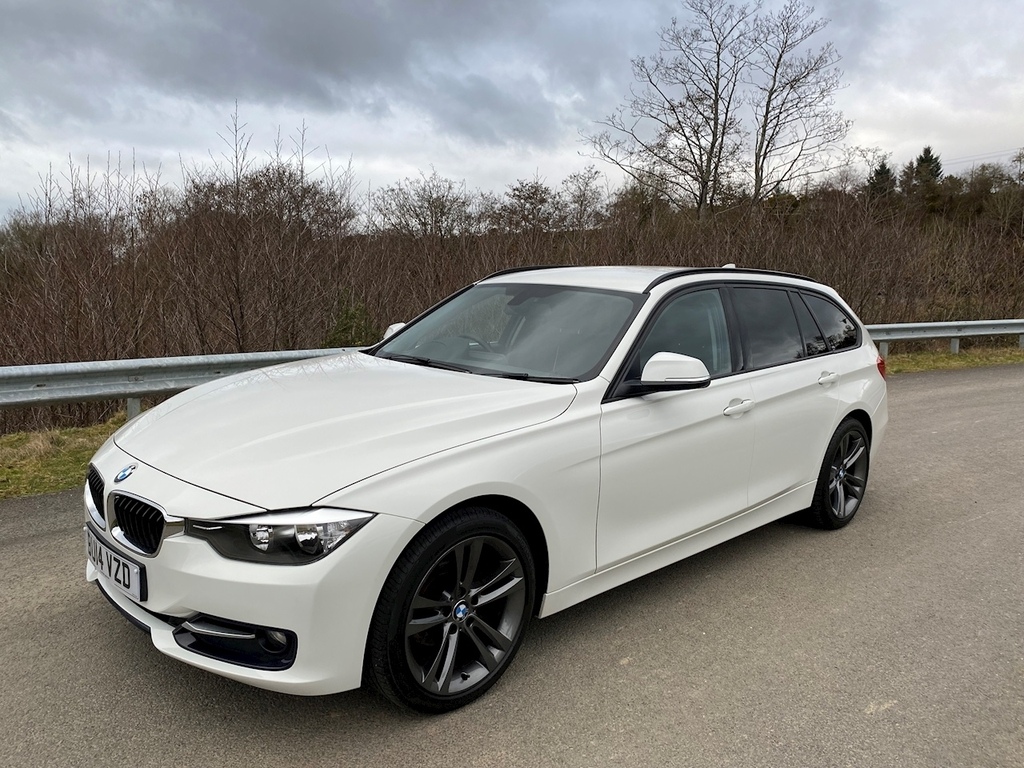BMW 3 Series 318D Sport White
