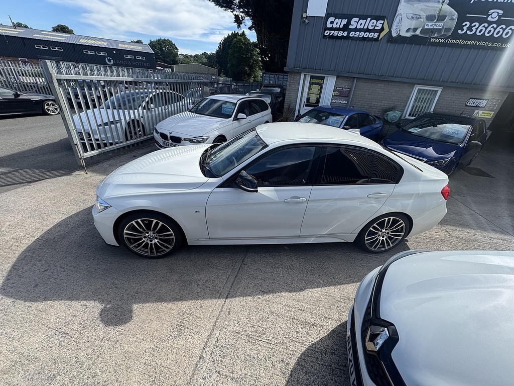 BMW 3 Series 320D M Sport White #2