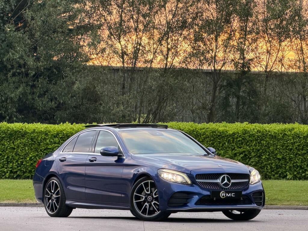 Mercedes-Benz C Class Amg Line Blue