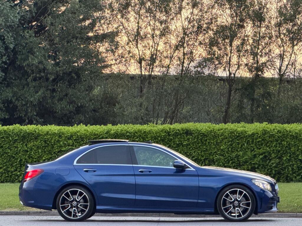 Mercedes-Benz C Class Amg Line Blue #2