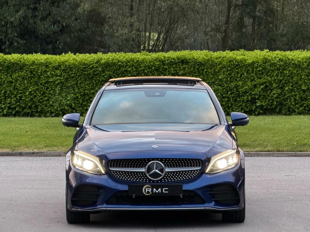 Mercedes-Benz C Class Amg Line Blue #6