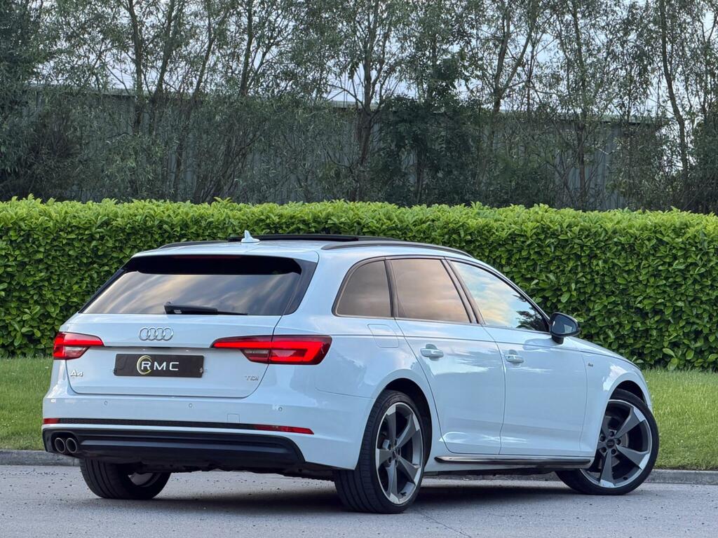 Audi A4 Avant 2.0 Tdi Black Edition S Tronic Euro 6 Ss White #3