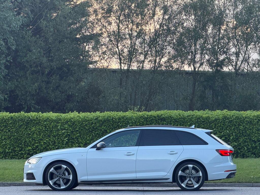 Audi A4 Avant 2.0 Tdi Black Edition S Tronic Euro 6 Ss White #4