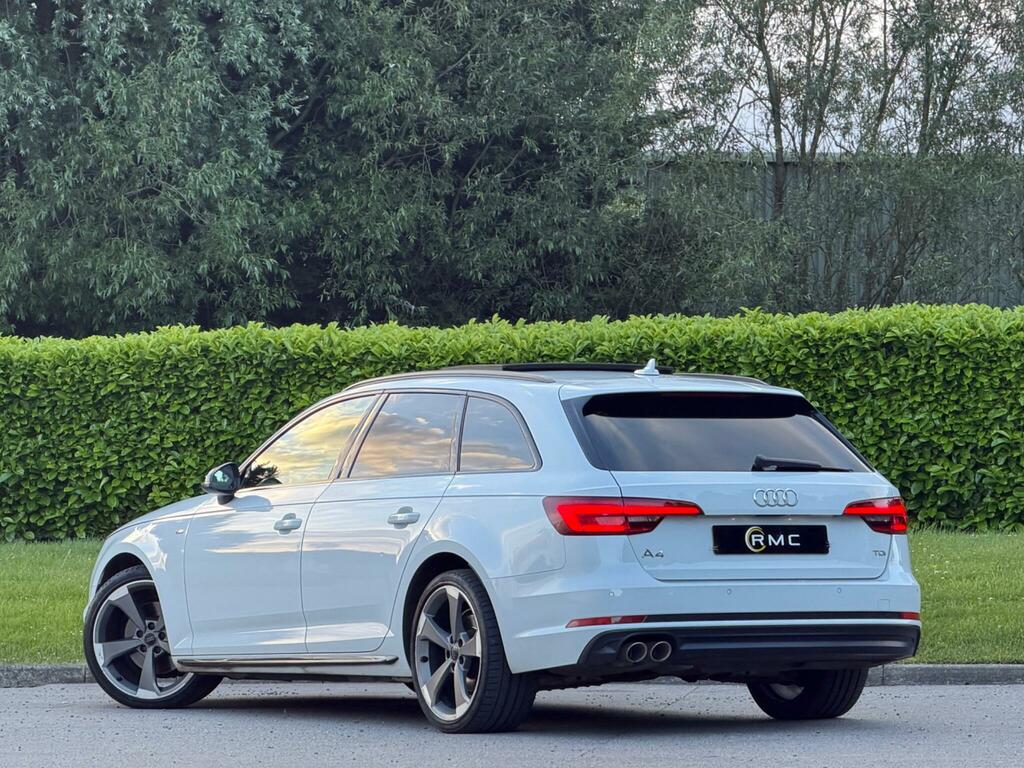 Audi A4 Avant 2.0 Tdi Black Edition S Tronic Euro 6 Ss White #5