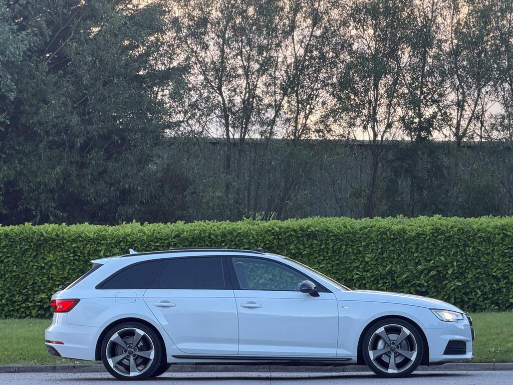 Audi A4 Avant 2.0 Tdi Black Edition S Tronic Euro 6 Ss White #2