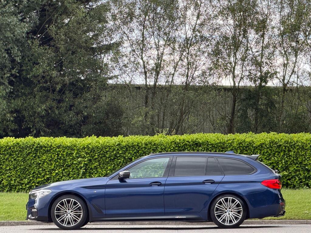 BMW 5 Series M Sport Blue #4