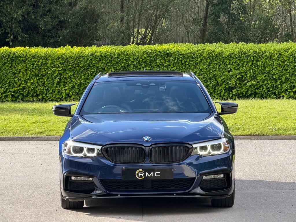 BMW 5 Series M Sport Blue #6