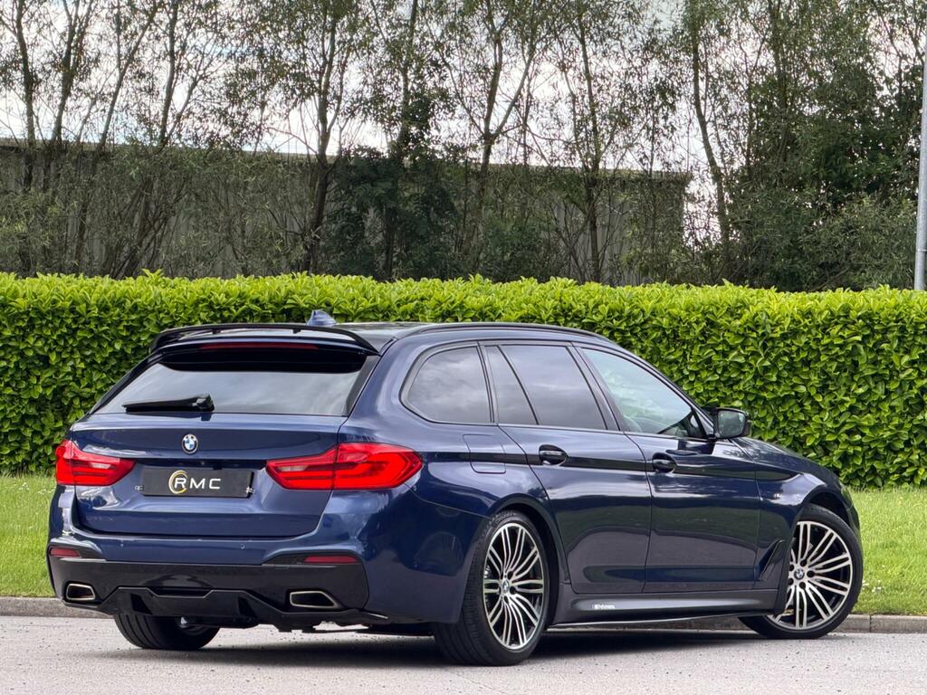 BMW 5 Series M Sport Blue #3