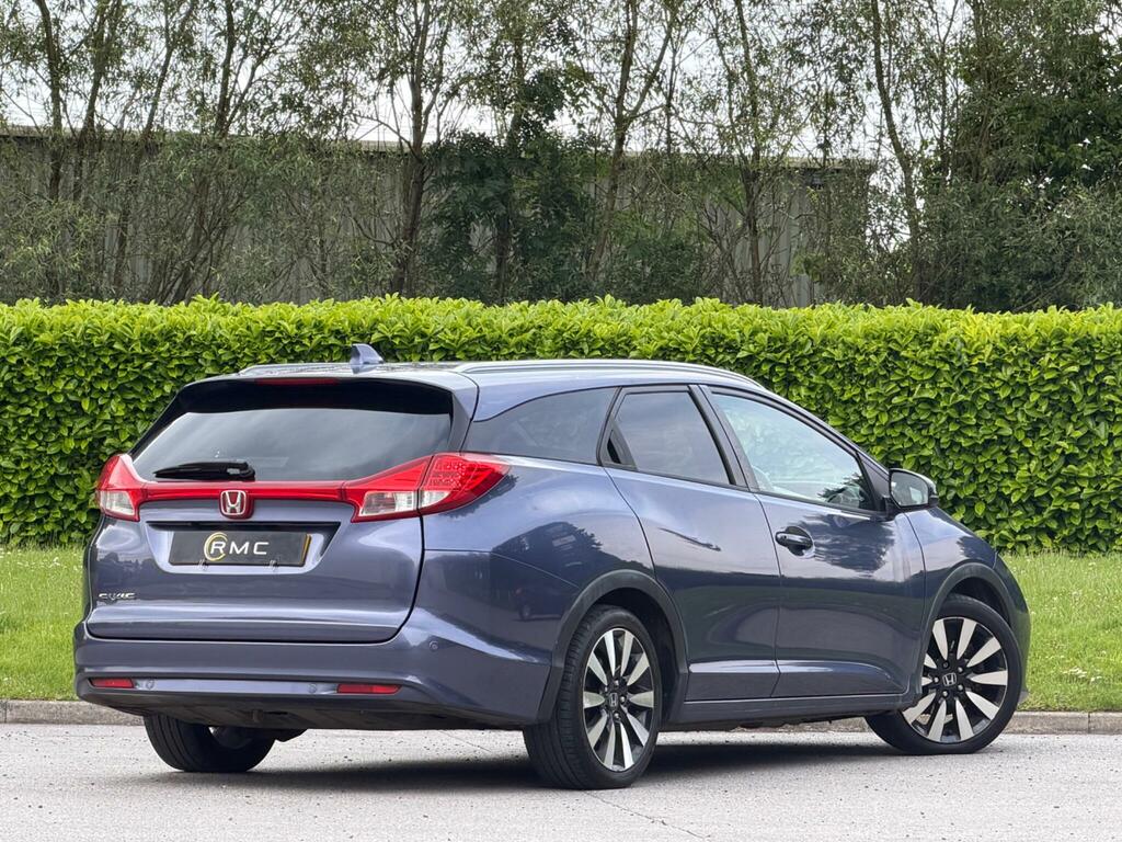 Honda Civic Sr Blue #3