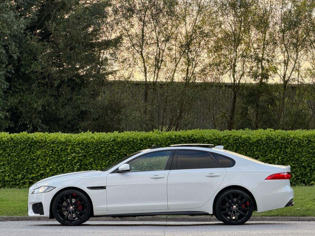 Jaguar XF S White #4