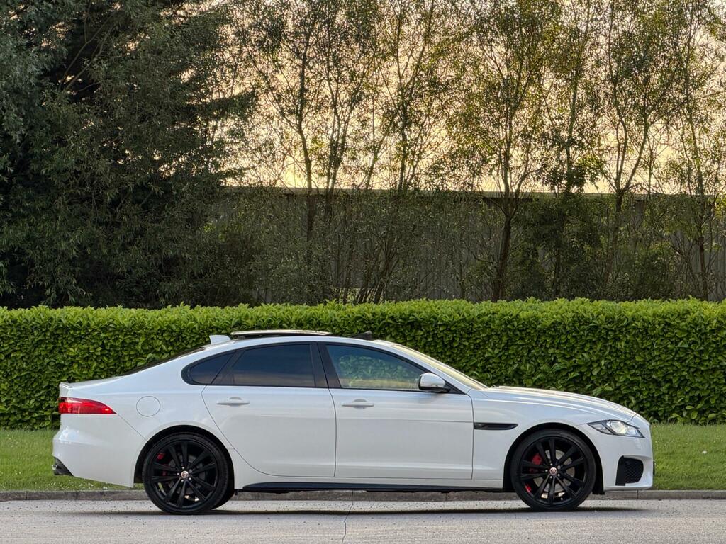 Jaguar XF S White #2