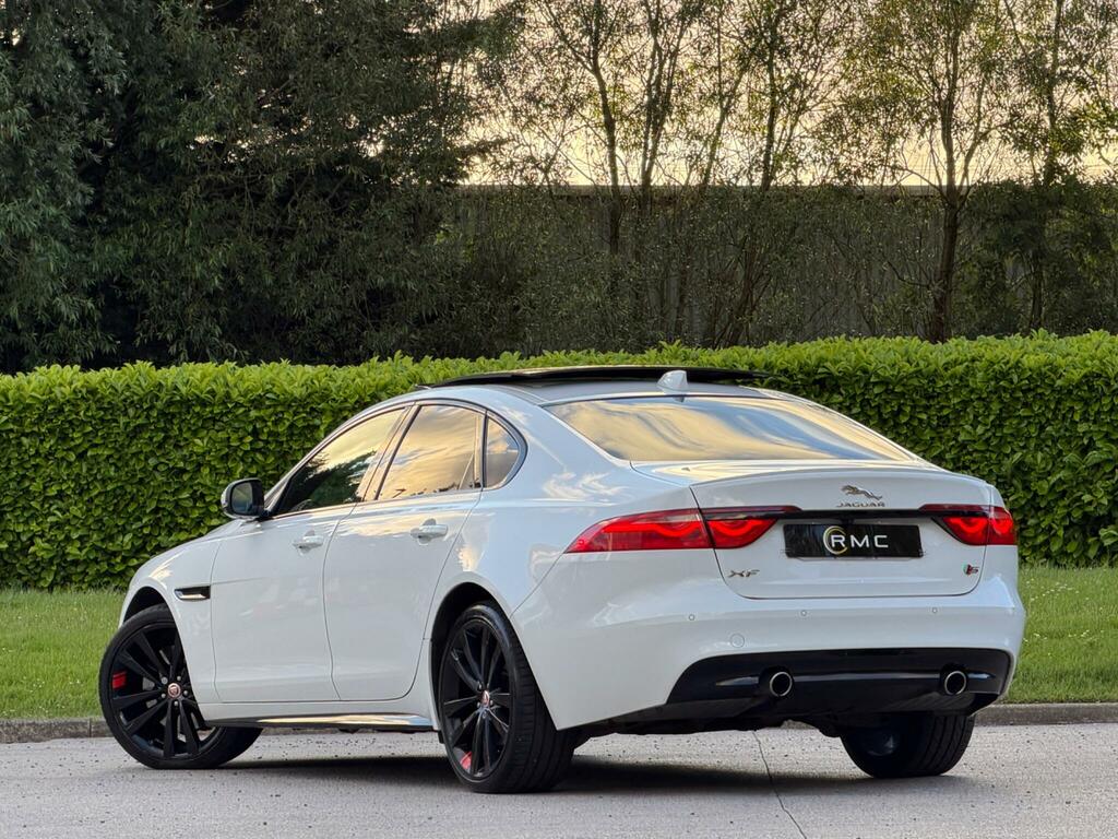 Jaguar XF S White #5