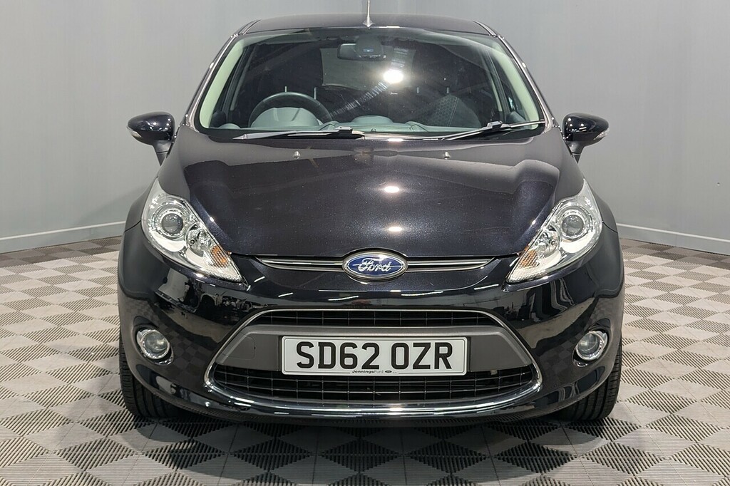 Ford Fiesta 1.4 Titanium Hatchback 130 Gkm Black #5