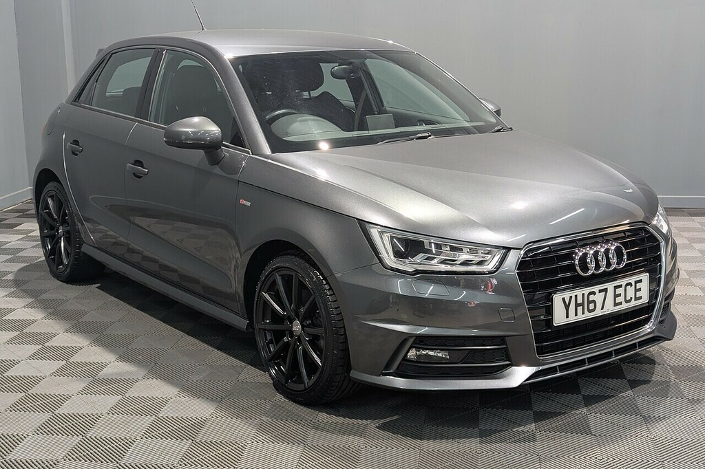 Audi A1 1.4 Tfsi S Line Sportback Euro 6 YH67ECE Grey #6