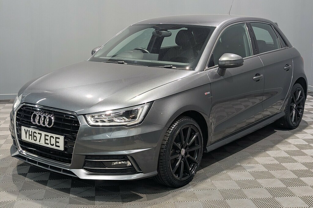 Audi A1 1.4 Tfsi S Line Sportback Euro 6 YH67ECE Grey #4