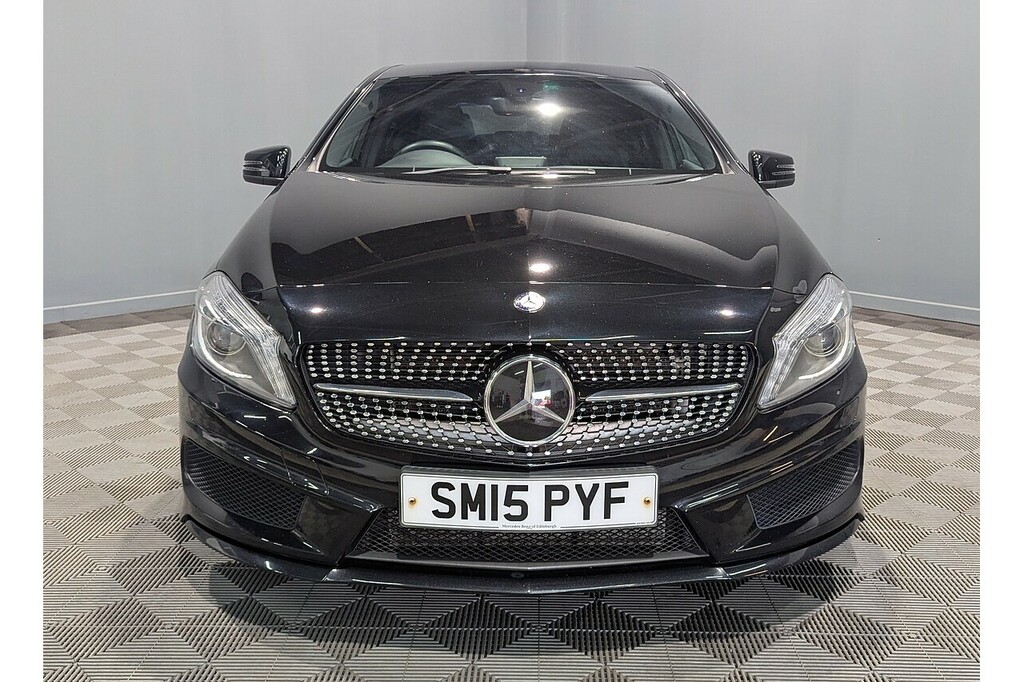 Mercedes-Benz A Class 2.1 A200 Cdi Amg Night Edition Hatchback Diese Black #5