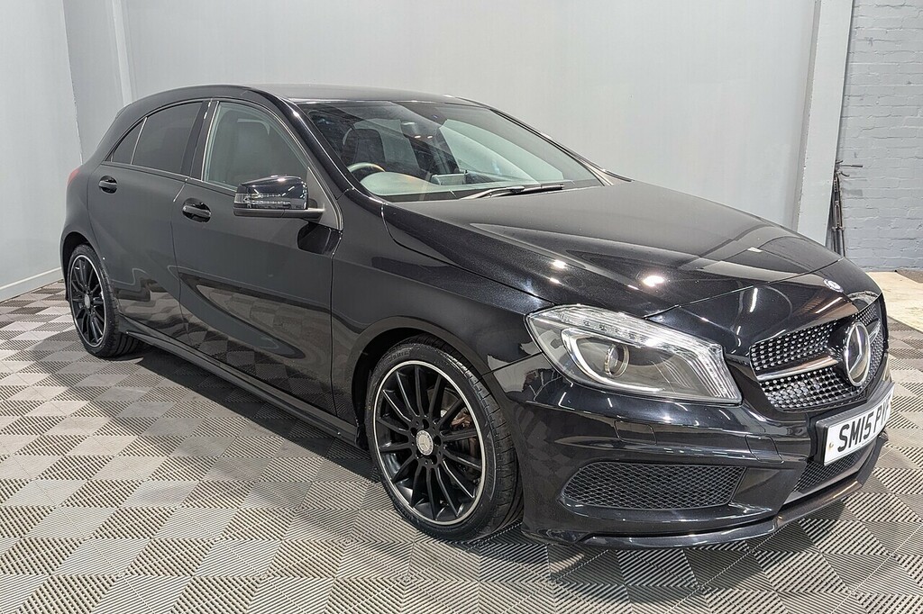 Mercedes-Benz A Class 2.1 A200 Cdi Amg Night Edition Hatchback Diese Black #6