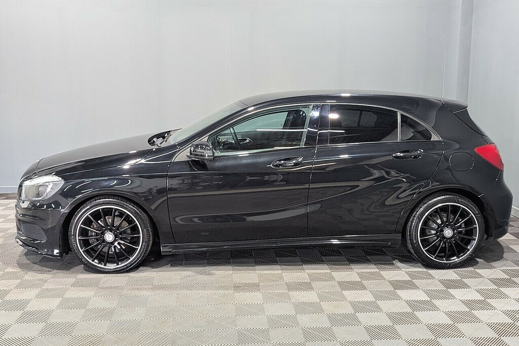 Mercedes-Benz A Class 2.1 A200 Cdi Amg Night Edition Hatchback Diese Black #3