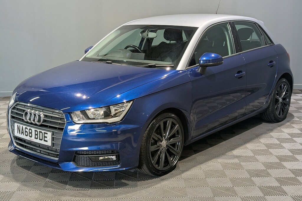 Audi A1 1.0 Tfsi Sport Sportback Euro 6 NA68BDE Blue #4