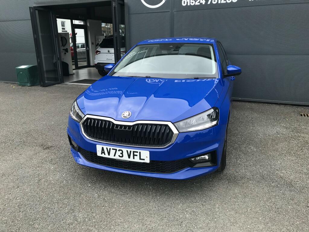 Skoda Fabia 1.0 Tsi Se Comfort Dsg Euro 6 Ss Blue #2