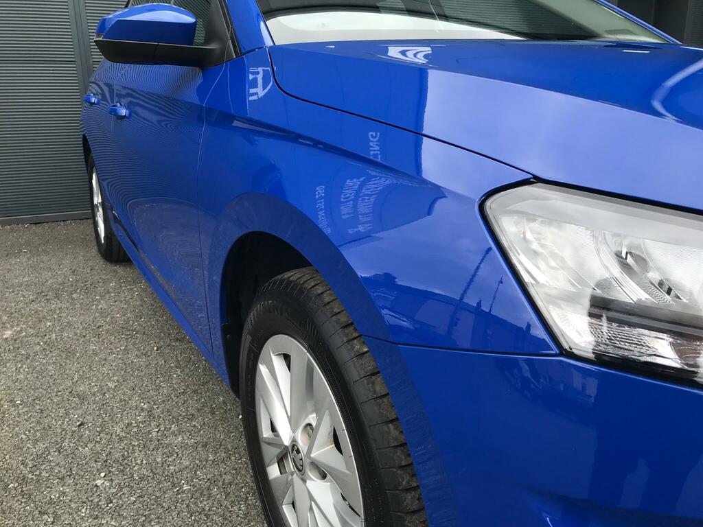 Skoda Fabia 1.0 Tsi Se Comfort Dsg Euro 6 Ss Blue #5