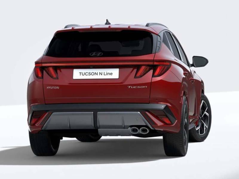 Hyundai Tucson 1.6T N Line Euro 6 Ss - 2026 Red #3