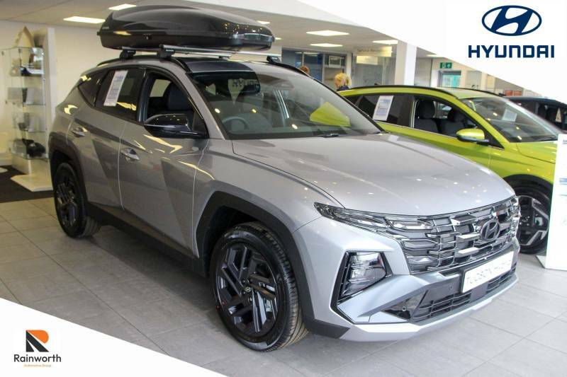 Hyundai Tucson 1.6T Hybrid Black Line Euro 6 Ss - 202 Silver