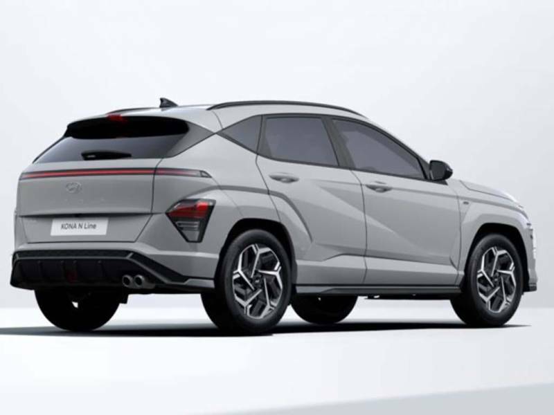 Hyundai Kona 1.6 H-gdi N Line Dct Euro 6 Ss - 2026 Grey #3