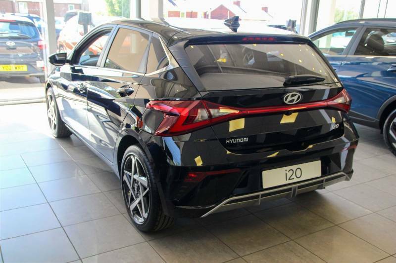Hyundai I20 1.0 T-gdi Tech Line Dct Euro 6 Ss - 2026 Black #3