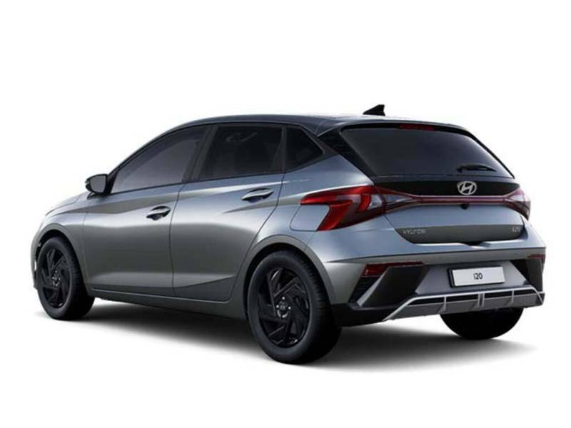 Hyundai I20 Hatchback Grey #3