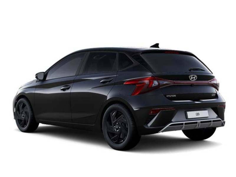 Hyundai I20 1.0 T-gdi Black Line Dct Euro 6 Ss - 2026 Black #3