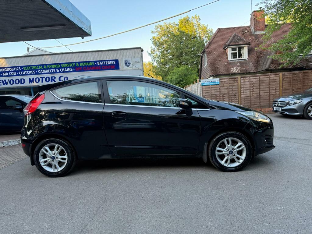Ford Fiesta 1.0T Ecoboost Zetec Euro 6 S S WT16BVR Black #5