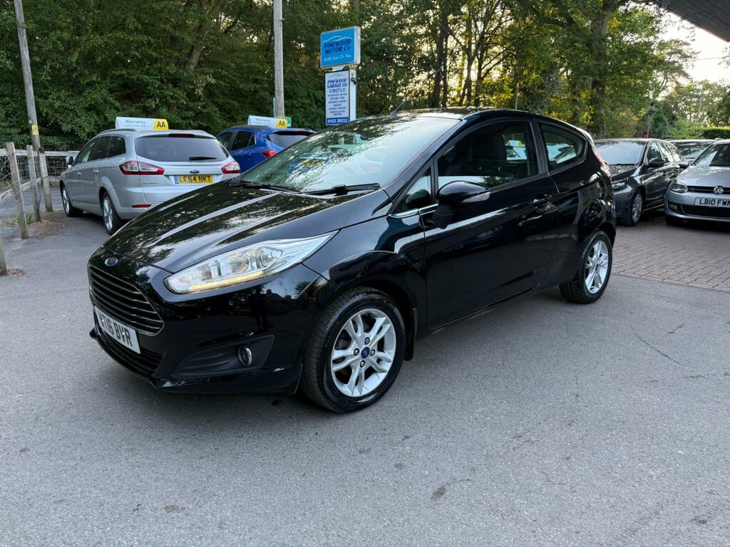 Ford Fiesta 1.0T Ecoboost Zetec Euro 6 S S WT16BVR Black #3
