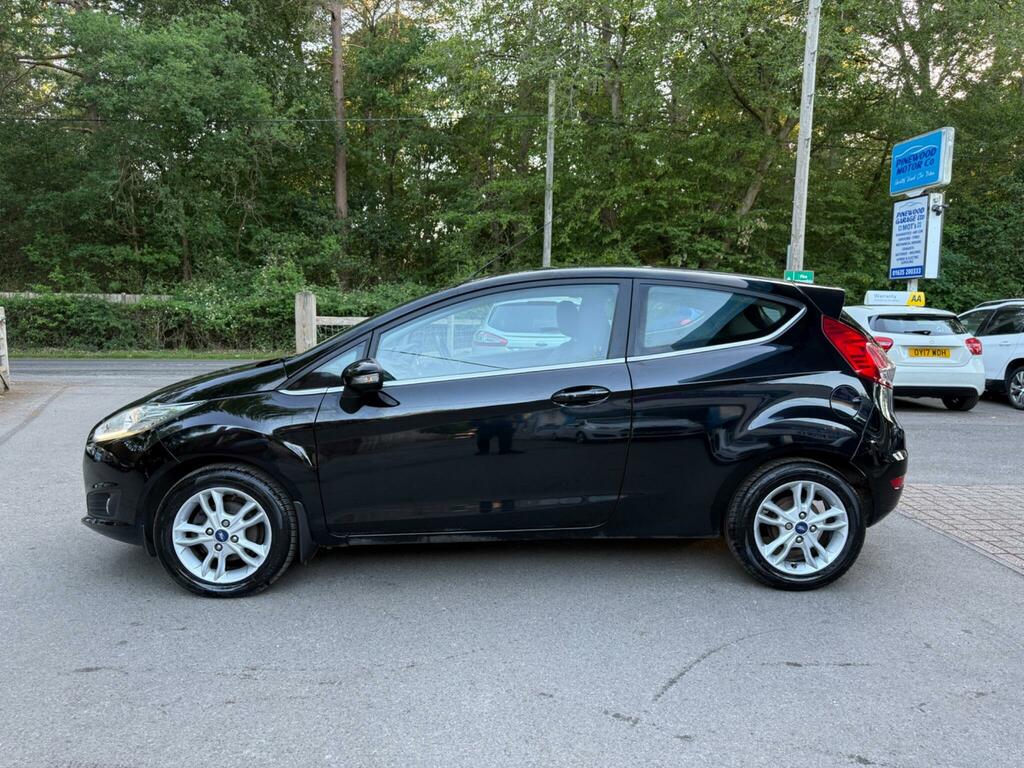 Ford Fiesta 1.0T Ecoboost Zetec Euro 6 S S WT16BVR Black #6