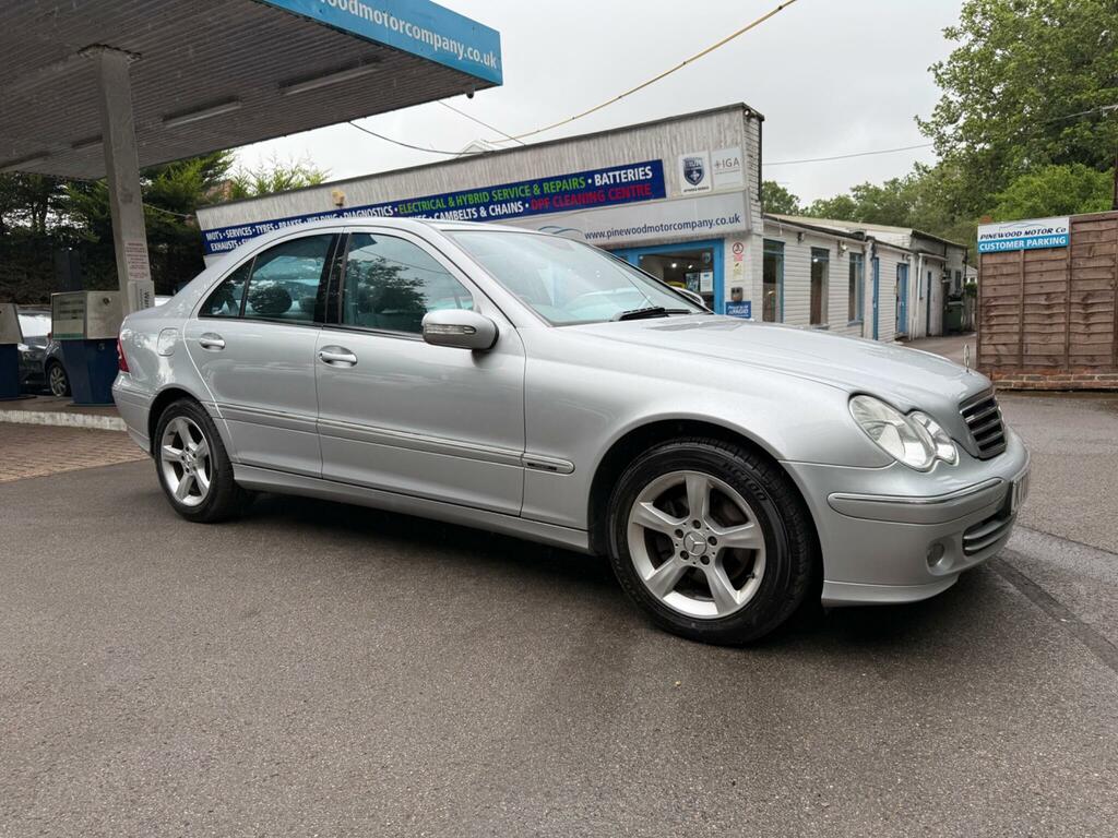 Mercedes-Benz C Class 1.8 C180 Kompressor Avantgarde Se Silver
