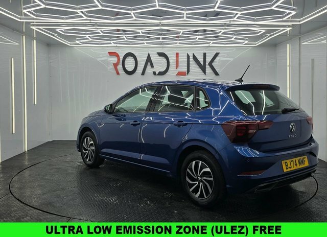 Volkswagen Polo 1.0 Tsi Life Hatchback Euro 6 S BJ74MMF Blue #2