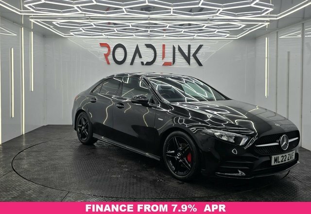 Mercedes-Benz A Class 1.3 A200 Amg Line Edition Executive Saloon P Black