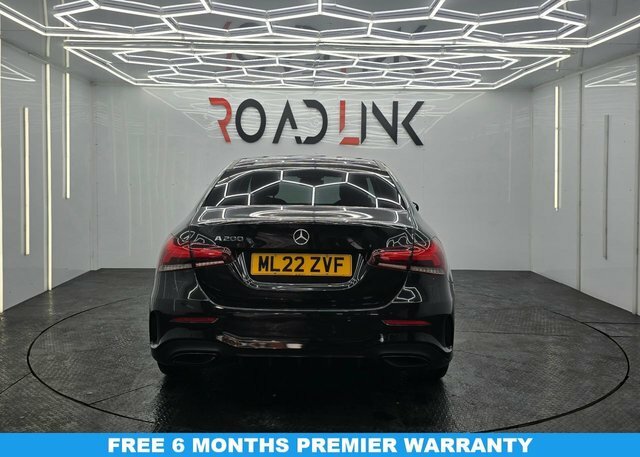 Mercedes-Benz A Class 1.3 A200 Amg Line Edition Executive Saloon P ML22ZVF Black #6