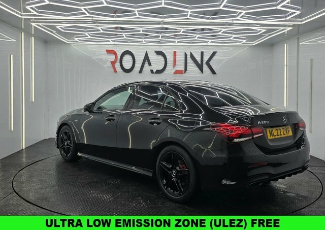 Mercedes-Benz A Class 1.3 A200 Amg Line Edition Executive Saloon P ML22ZVF Black #2