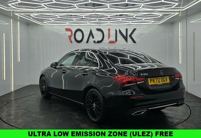 Mercedes-Benz A Class 1.3 A180 Sport Executive Saloon 7G-dc Black