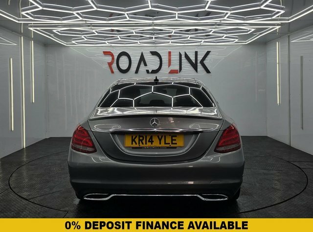 Mercedes-Benz C Class 2.0 C200 Sport Saloon 7G-tronic Euro 6 Silver #6