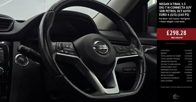 Nissan X-Trail 1.3 Dig-t N-connecta Suv Dct Euro Black #3