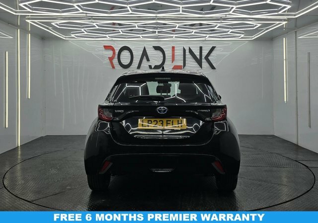 Toyota Yaris 1.5 Vvt-h Icon Hatchback Hybrid E-cvt E LP23FLH Black #6