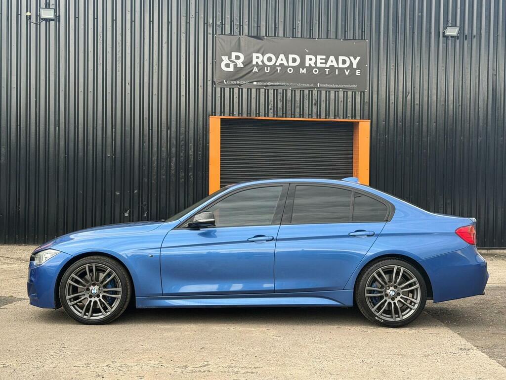 BMW 3 Series Saloon 2.0 318D M Sport Euro 5 Ss 201 LS63NUX Blue #6