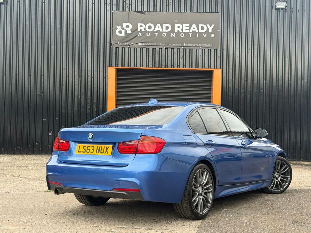 BMW 3 Series Saloon 2.0 318D M Sport Euro 5 Ss 201 LS63NUX Blue #3