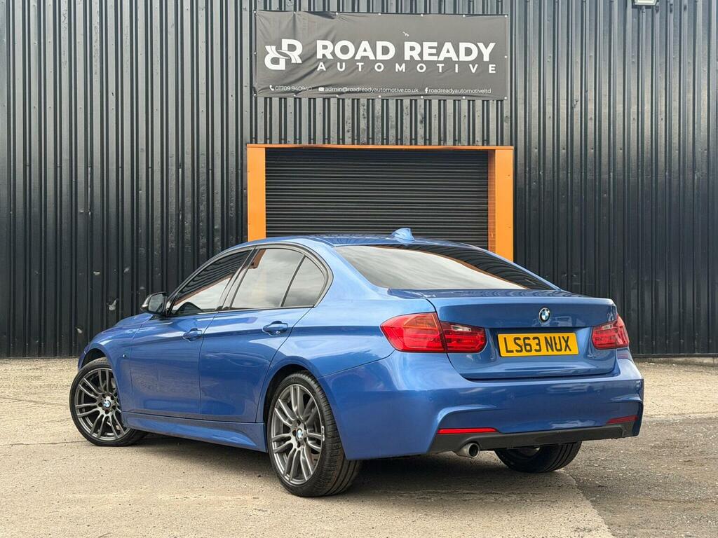 BMW 3 Series Saloon 2.0 318D M Sport Euro 5 Ss 201 LS63NUX Blue #5