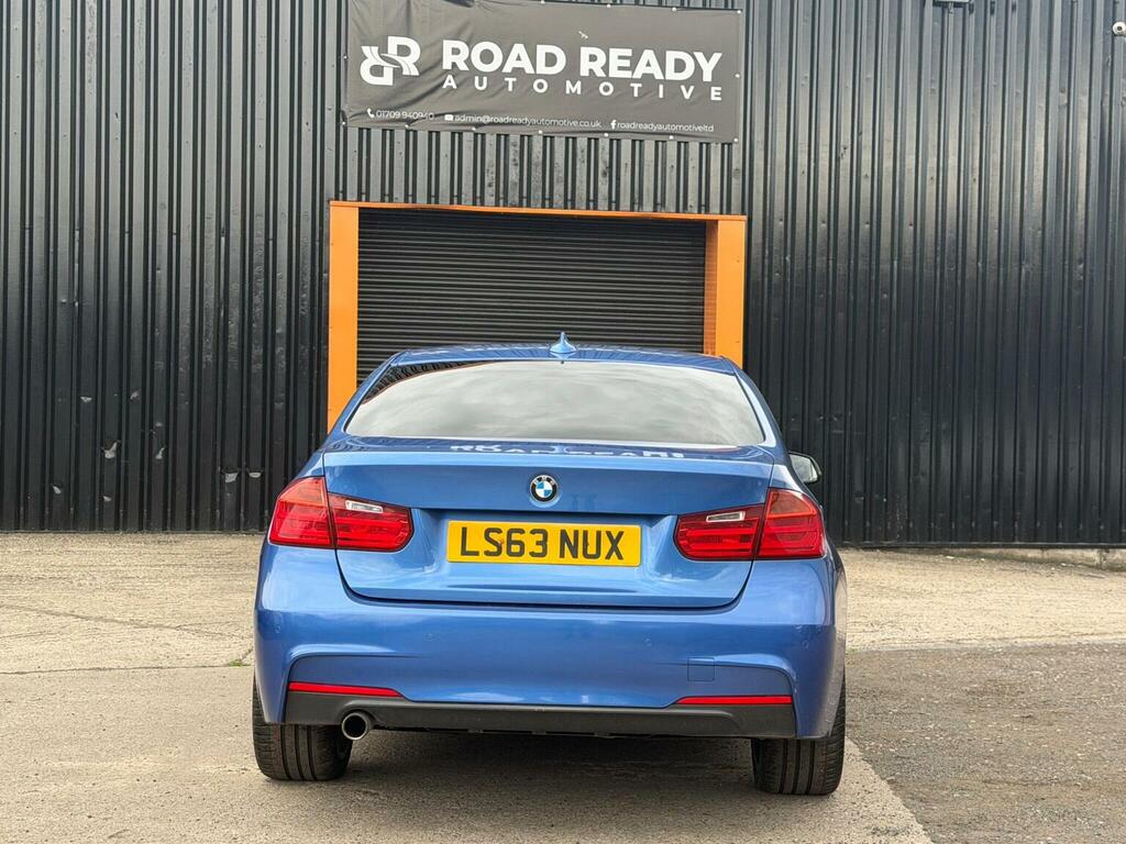BMW 3 Series Saloon 2.0 318D M Sport Euro 5 Ss 201 LS63NUX Blue #4